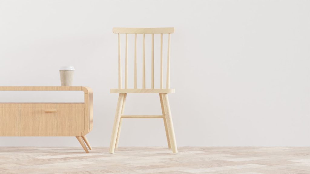 Parquet en bois clair dans un interieur scandinave